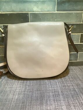 RADLEY LONDON Cream Leather Crossbody Bag